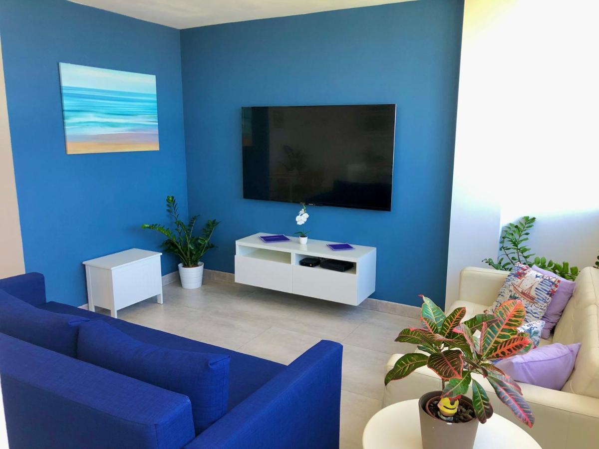 Vistas Mar Playa Las Canteras Primera Linea Wifi لاس بالماس دي غران كاناريا المظهر الخارجي الصورة