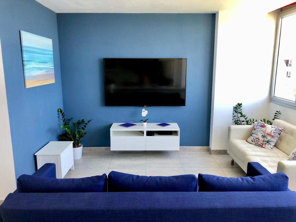 Vistas Mar Playa Las Canteras Primera Linea Wifi لاس بالماس دي غران كاناريا المظهر الخارجي الصورة