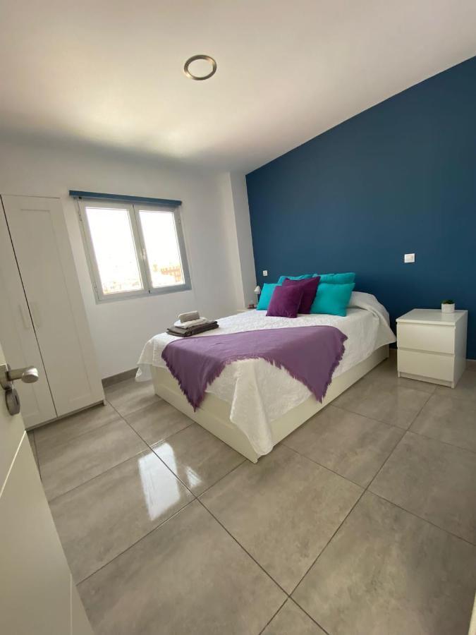 Vistas Mar Playa Las Canteras Primera Linea Wifi لاس بالماس دي غران كاناريا المظهر الخارجي الصورة
