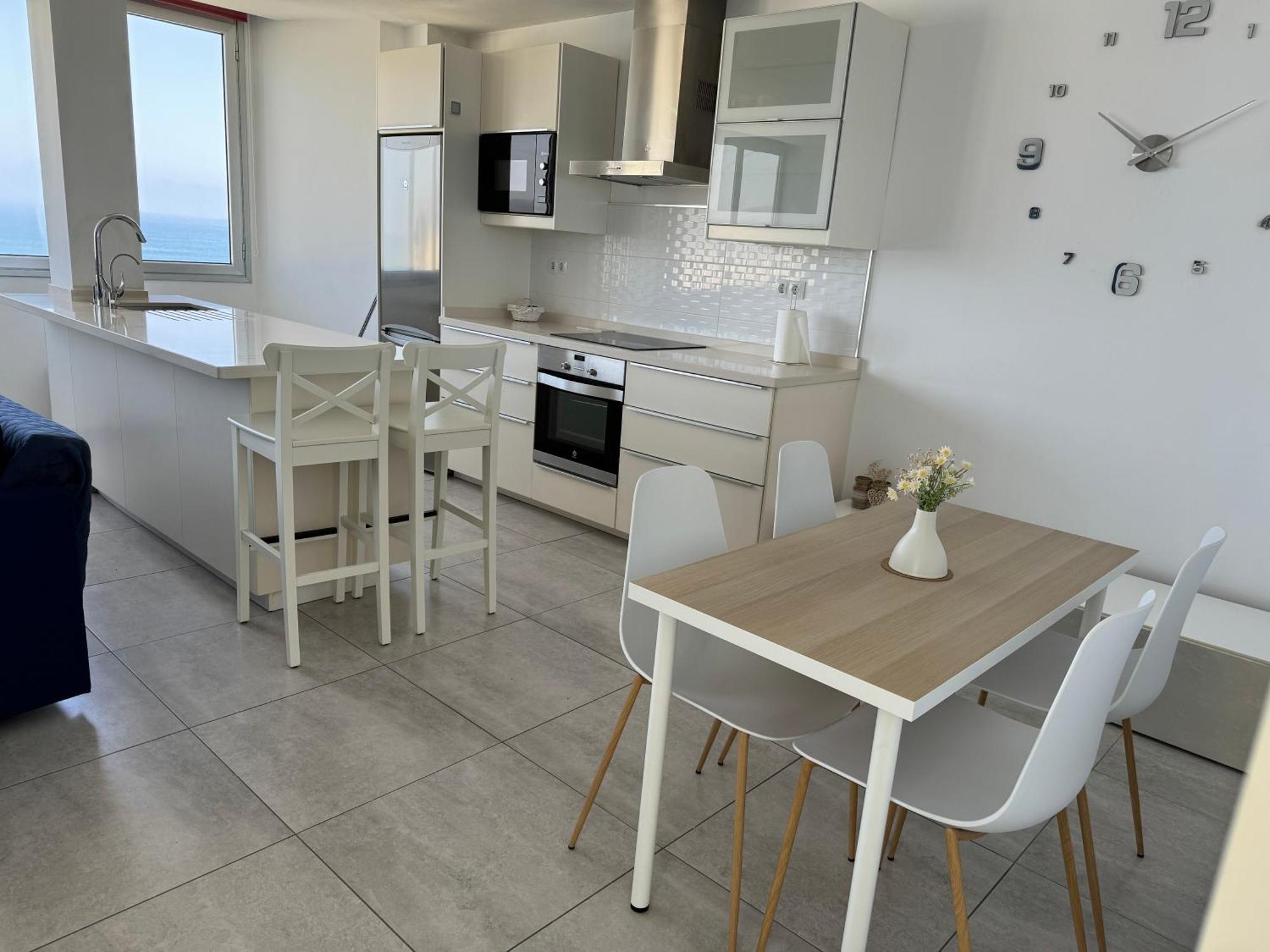 Vistas Mar Playa Las Canteras Primera Linea Wifi لاس بالماس دي غران كاناريا المظهر الخارجي الصورة