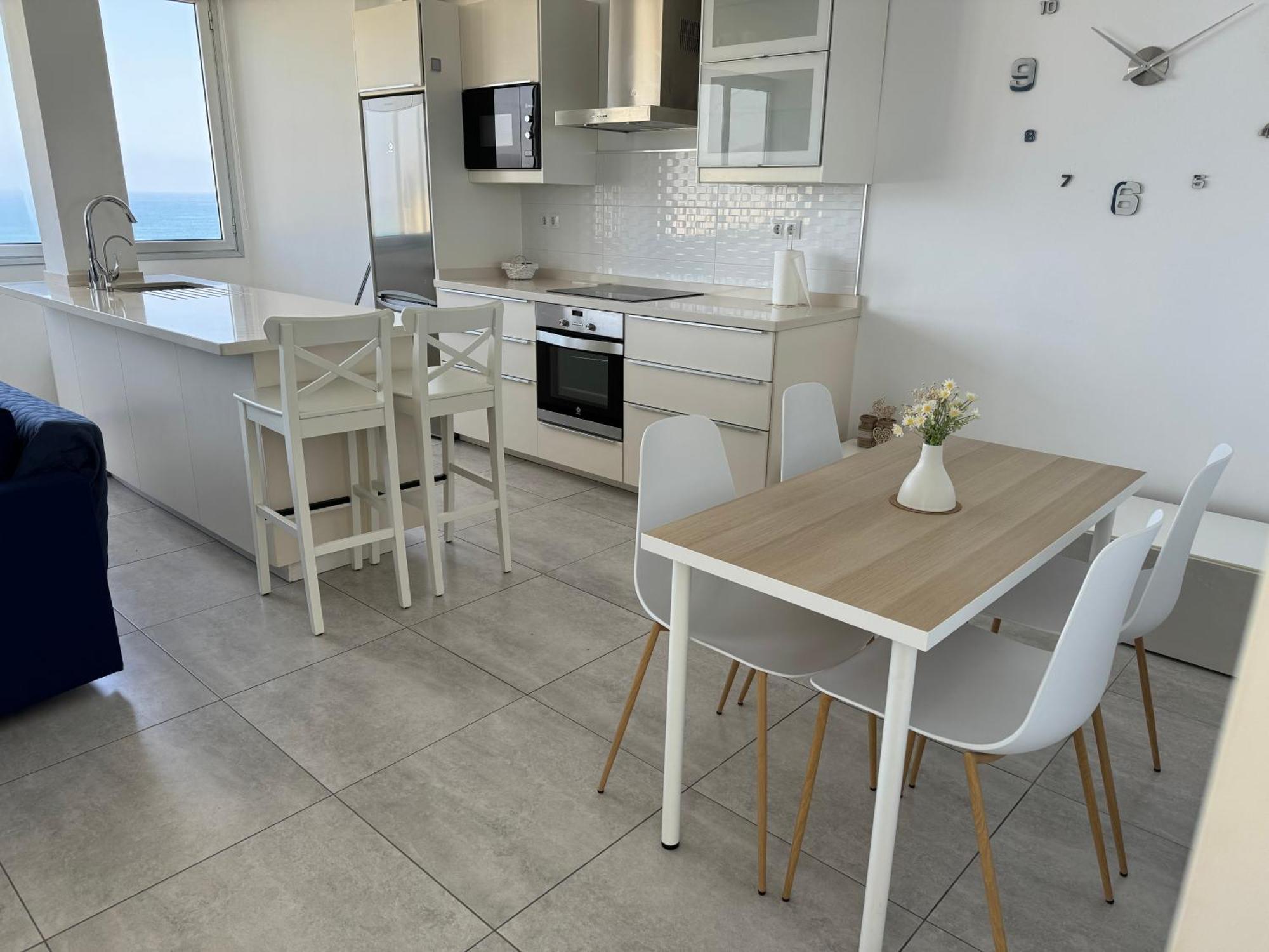 Vistas Mar Playa Las Canteras Primera Linea Wifi لاس بالماس دي غران كاناريا المظهر الخارجي الصورة